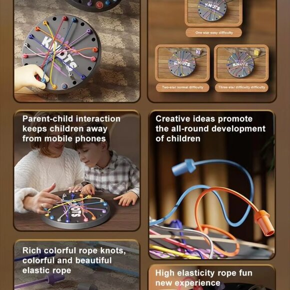 Fun Family Game with Multiple Difficulty Levels, Perfect for Parent-Child - Picture 6 of 11